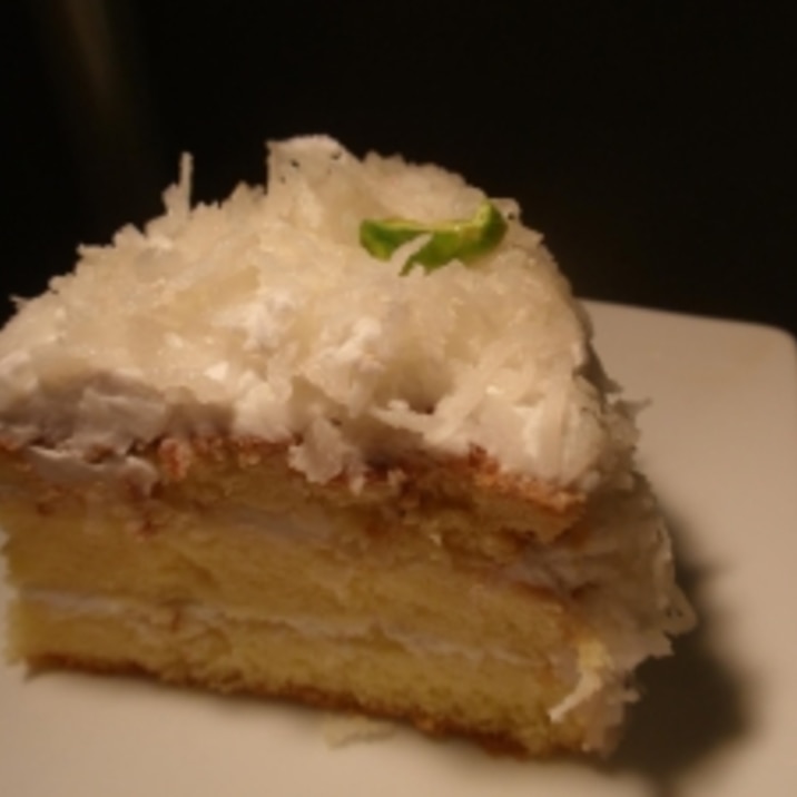 濃厚ココナッツクリームのケーキ レシピ 作り方 By Nico0803 楽天レシピ
